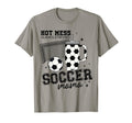 Hot Mess Always Stressed Soccer Mama T-Shirt - Custom Art Print for Adults - T-Shirt, Sweatshirt, Hoodie