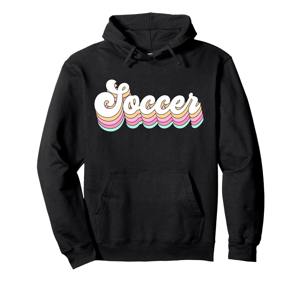 Soccer Pastel Aesthetic Teen Groovy Hoodie - Streetwear Style for Adults - T-Shirt, Sweatshirt, Hoodie