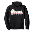 Soccer Pastel Aesthetic Teen Groovy Hoodie - Streetwear Style for Adults - T-Shirt, Sweatshirt, Hoodie