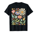 Wildflowers Flowers Pattern Summer T-Shirt - Unique Graphic Men Women - T-Shirt, Sweatshirt, Hoodie