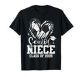 Senior Niece Class 2026 Soccer T-Shirt - Fun Novelty Design Unisex - T-Shirt, Sweatshirt, Hoodie