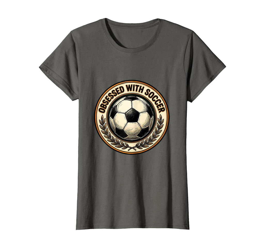 Obsessed Soccer Bold T-Shirt - Unique Graphic Unisex - T-Shirt, Sweatshirt, Hoodie