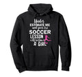 Under Estimate Me And Your First Soccer Hoodie - Trendy Graphic Unisex - T-Shirt, Sweatshirt, Hoodie