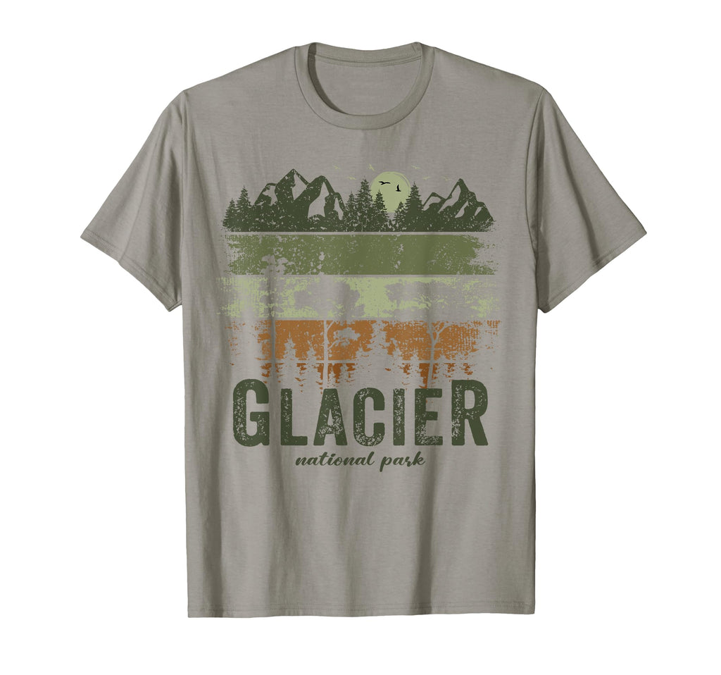 Glacier National Park Us Glacier T-Shirt - Novelty Apparel Unisex - T-Shirt, Sweatshirt, Hoodie