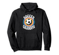 Soccer Grandpa Tie Dye Hoodie - Custom Art Print for Adults - T-Shirt, Sweatshirt, Hoodie