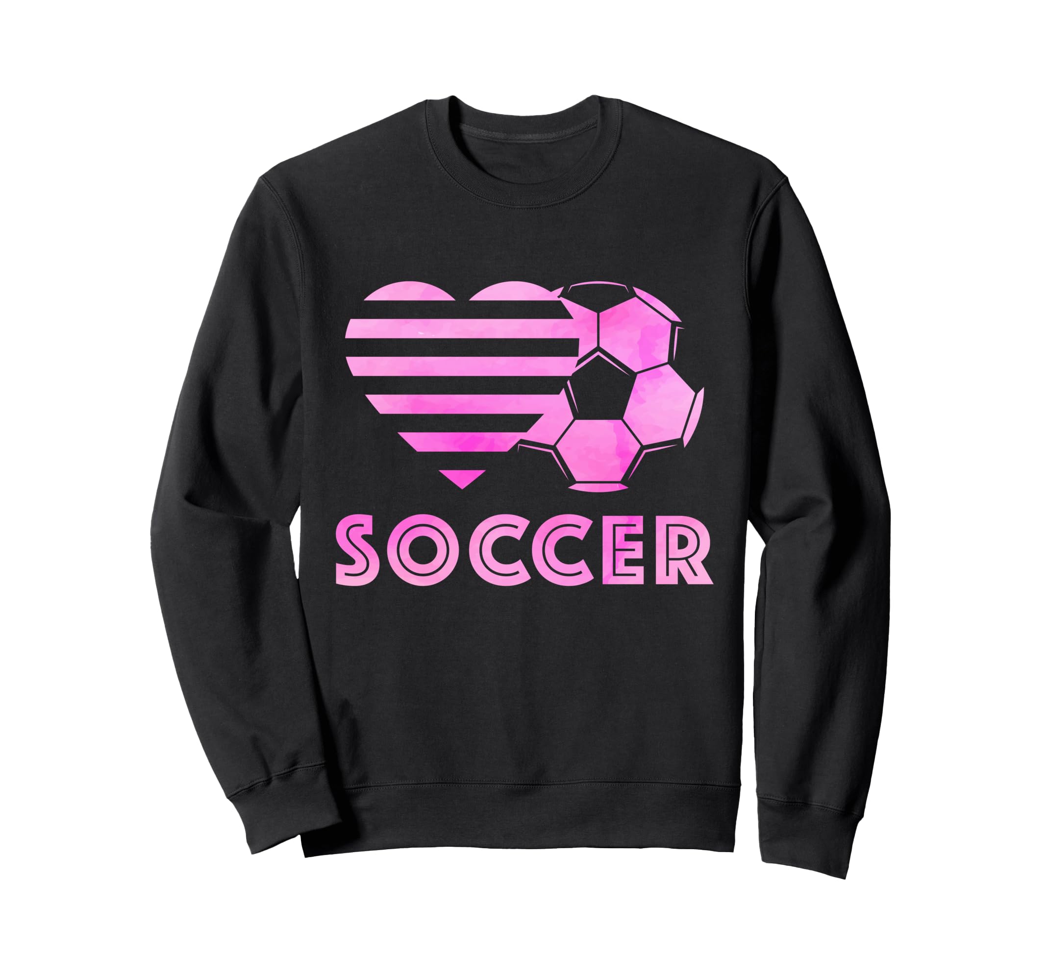 Soccer Heart Love Heartbeat Outfit Sweatshirt - Fun Novelty Design Unisex - T-Shirt, Sweatshirt, Hoodie