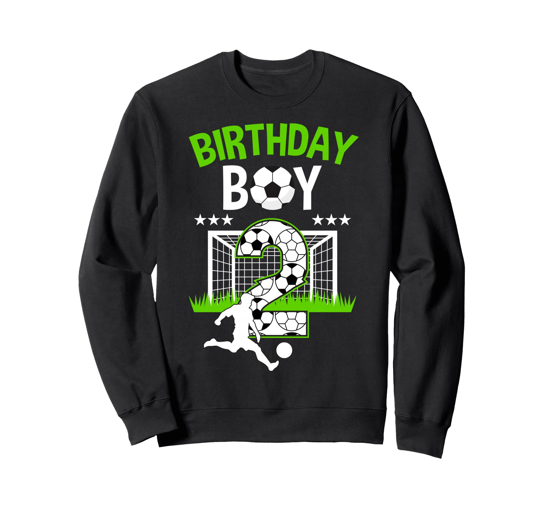 Birthday Soccer 2 Year Old Who Sweatshirt - Streetwear Style for Adults - T-Shirt, Sweatshirt, Hoodie