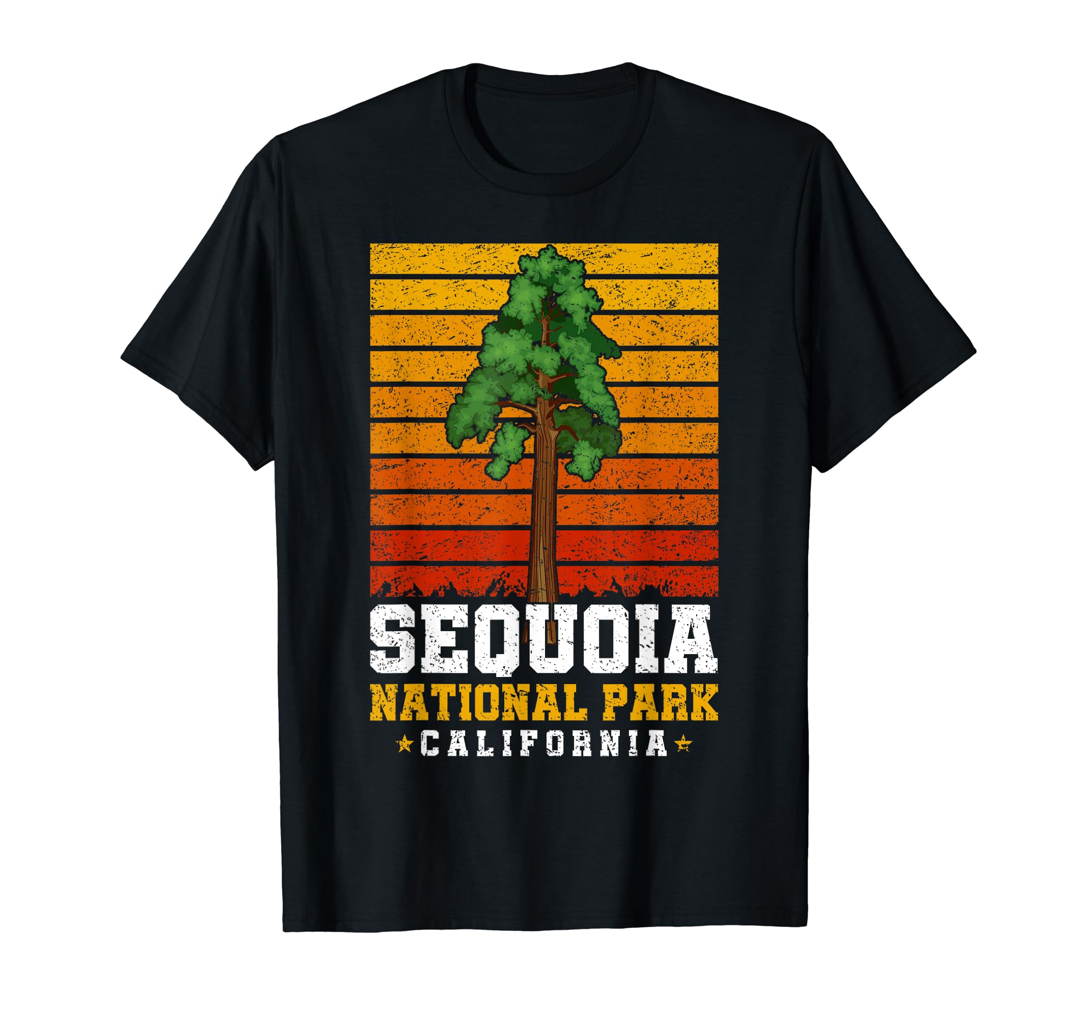 Sequoia National Park Tree T-Shirt - Fun Novelty Design Men Women - T-Shirt, Sweatshirt, Hoodie