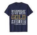 Blue Gold Game Day Group School Tournament T-Shirt - Trendy Graphic Unisex - T-Shirt, Sweatshirt, Hoodie