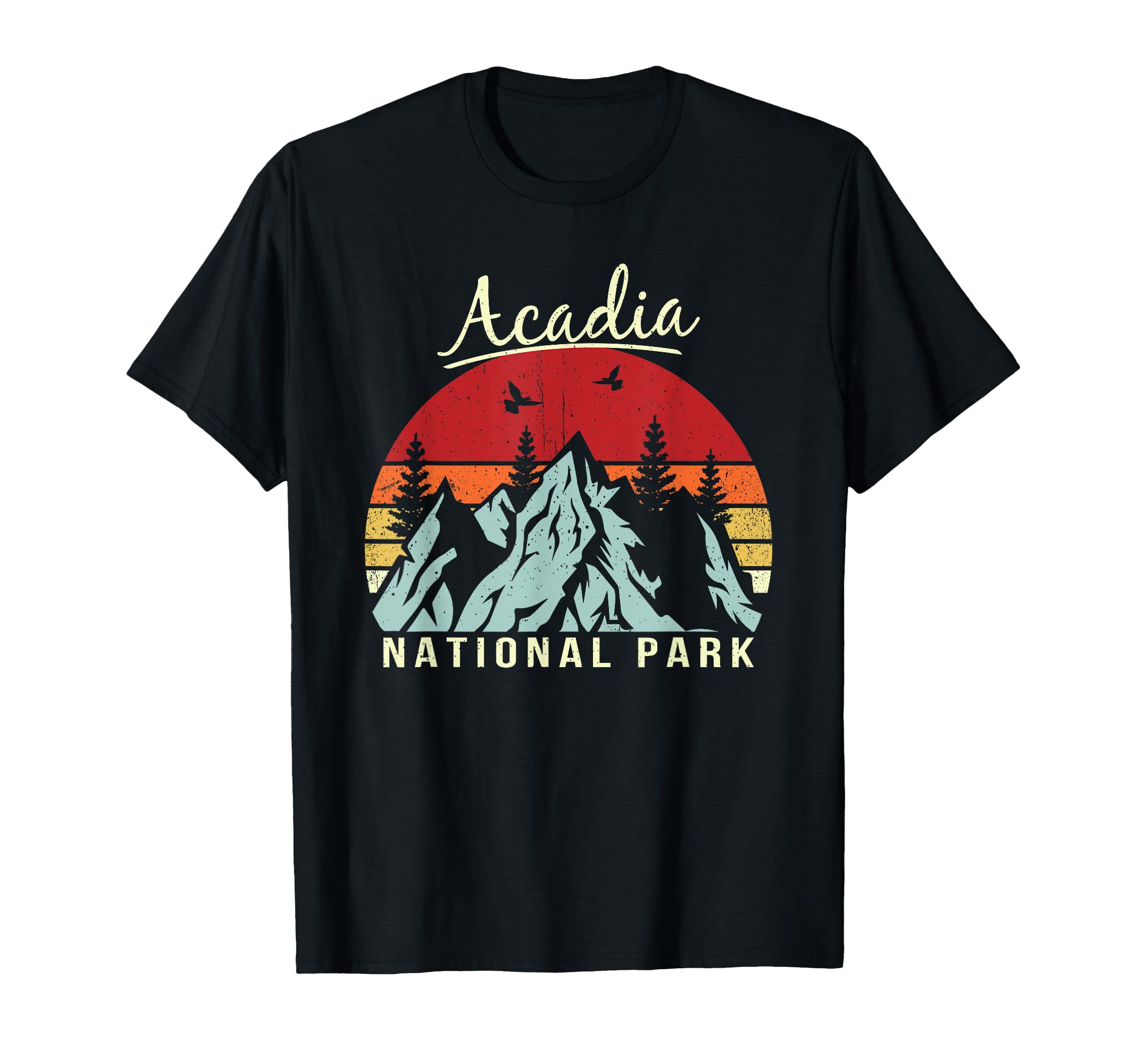 Hiking Camping Acadia National Park T-Shirt - Graphic Print Unisex - T-Shirt, Sweatshirt, Hoodie