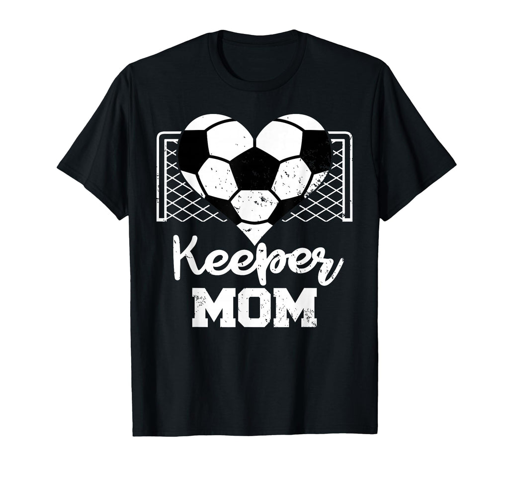 Keeper Mom Funny Soccer Goalkeeper T-Shirt - Custom Art Print for Adults - T-Shirt, Sweatshirt, Hoodie