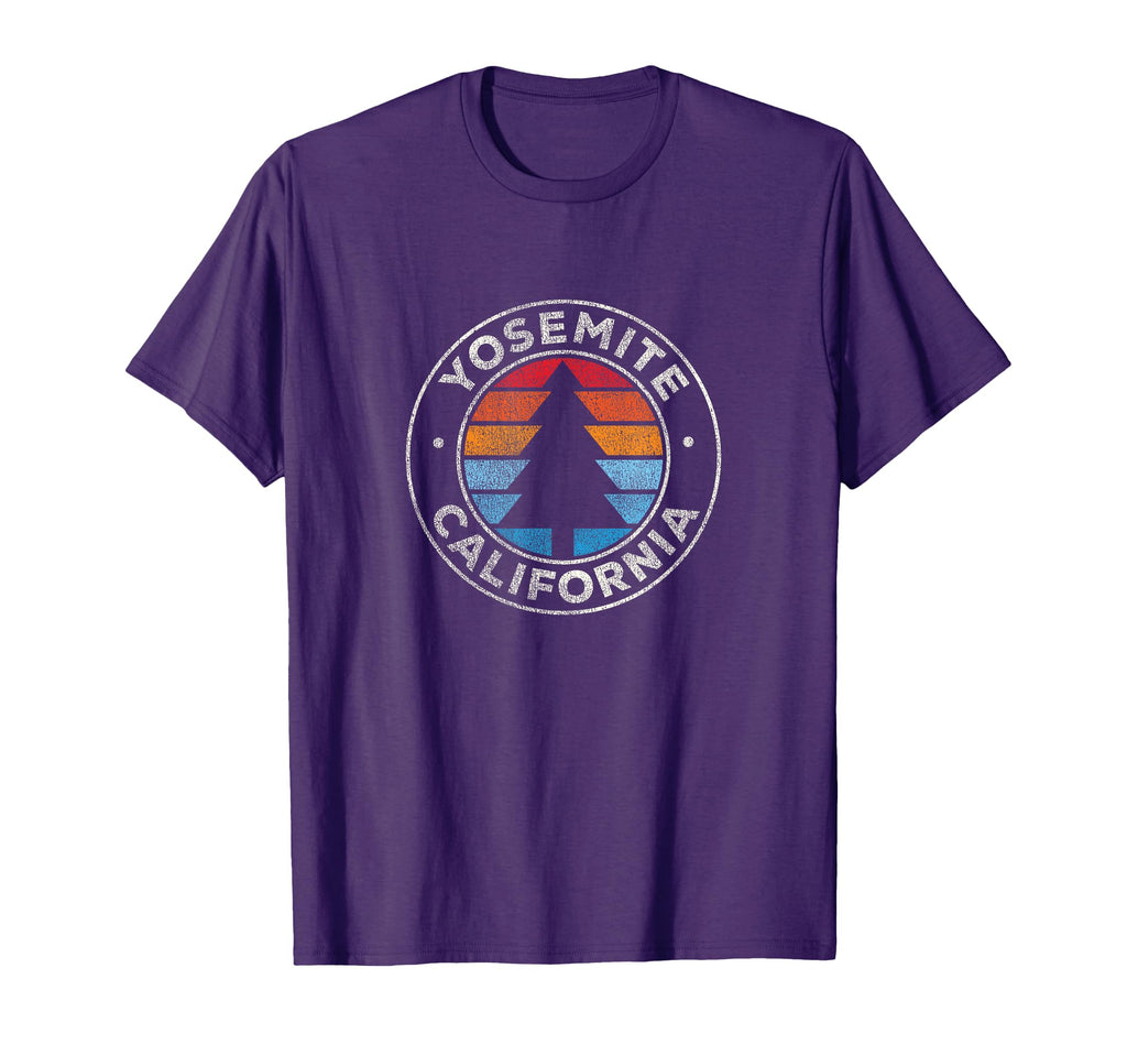 Yosemite National Park 70S T-Shirt - Unique Graphic for Adults - T-Shirt, Sweatshirt, Hoodie