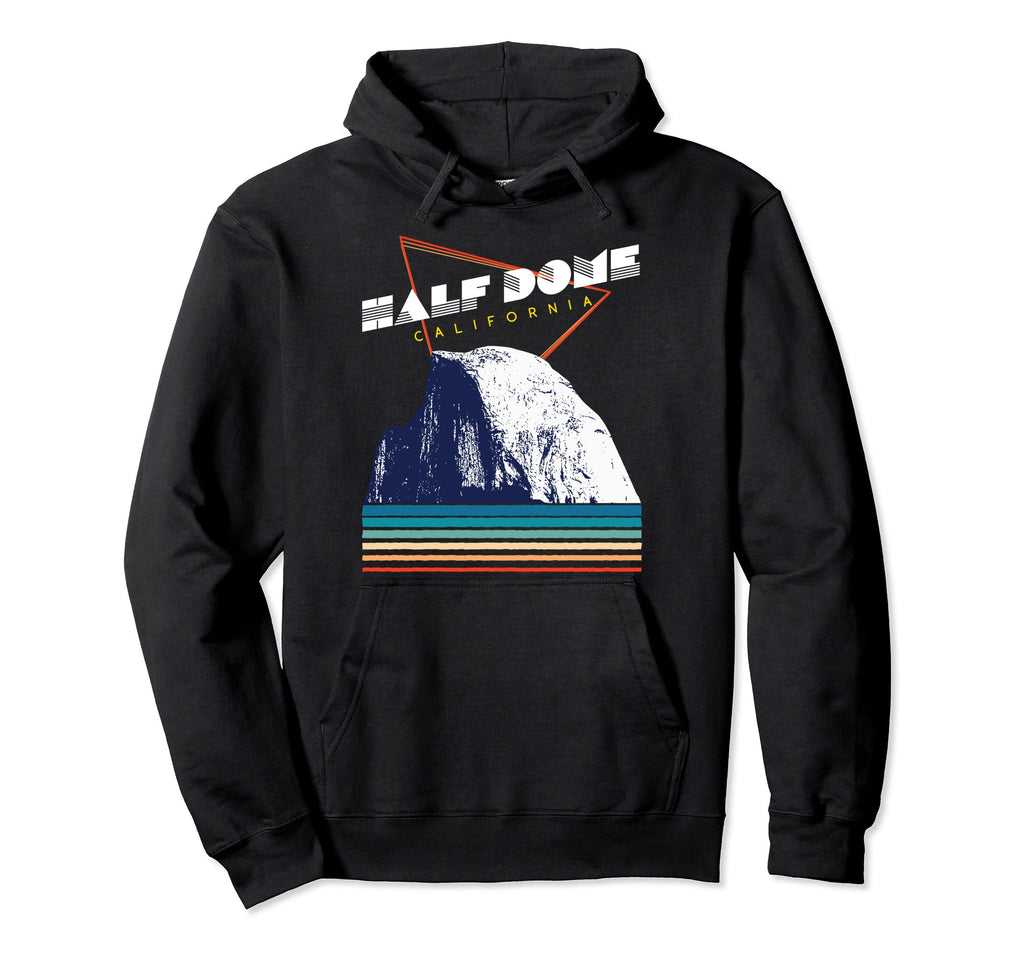 Half Dome California Usa 1980S Sweatshirt - Fun Novelty Design Unisex - T-Shirt, Sweatshirt, Hoodie