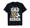 Proud Dad 2026 Senior Soccer Graduation T-Shirt - Graphic Print Men Women - T-Shirt, Sweatshirt, Hoodie