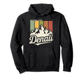 Denali Est 1917 Alaska National Park Hoodie - Novelty Apparel Unisex - T-Shirt, Sweatshirt, Hoodie