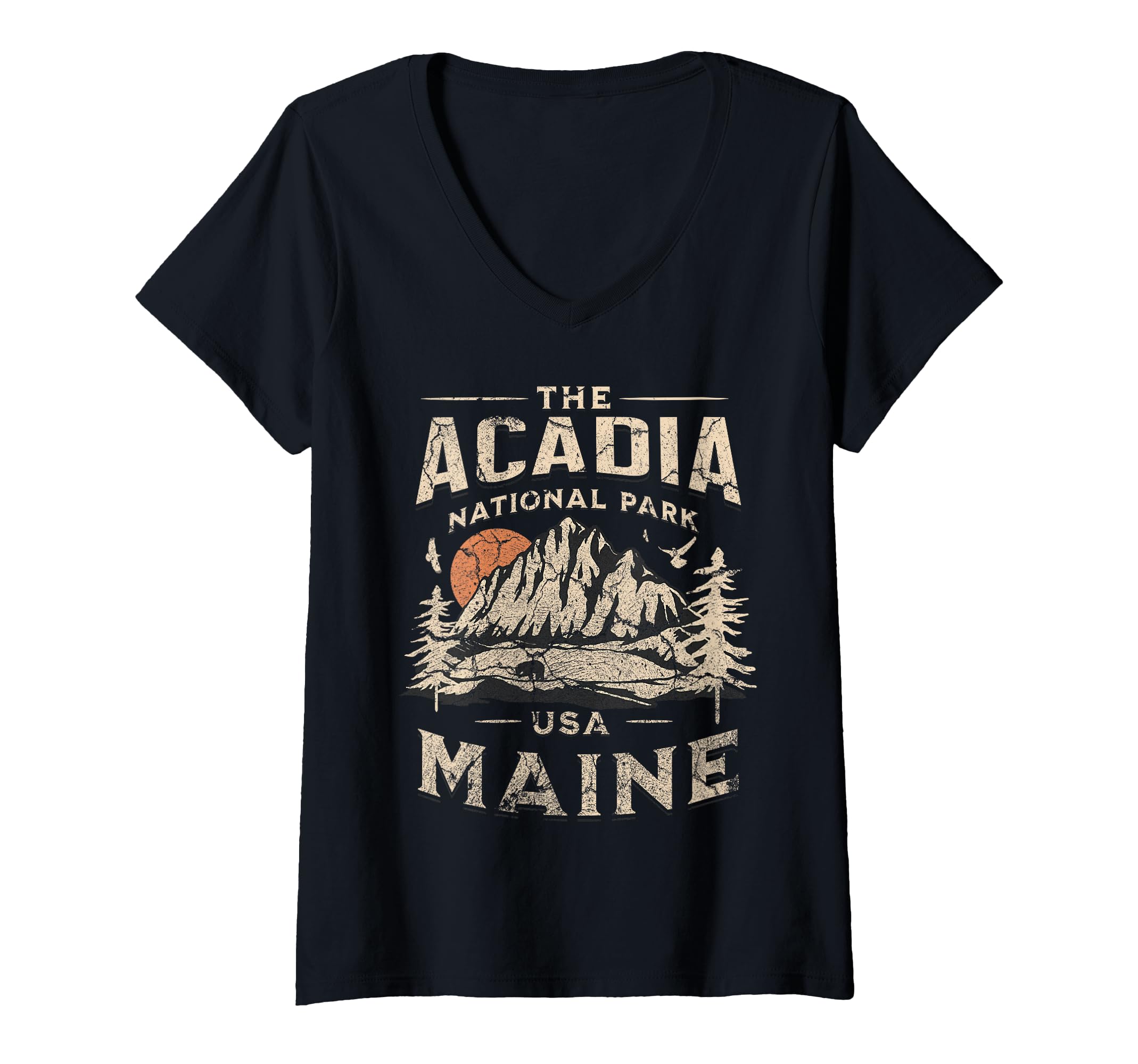 Acadia National Park Maine Usa Outdoor T-Shirt - Novelty Apparel Unisex - T-Shirt, Sweatshirt, Hoodie