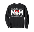 Soccer And Baseball Mom Funny Sweatshirt - Trendy Graphic for Adults - T-Shirt, Sweatshirt, Hoodie