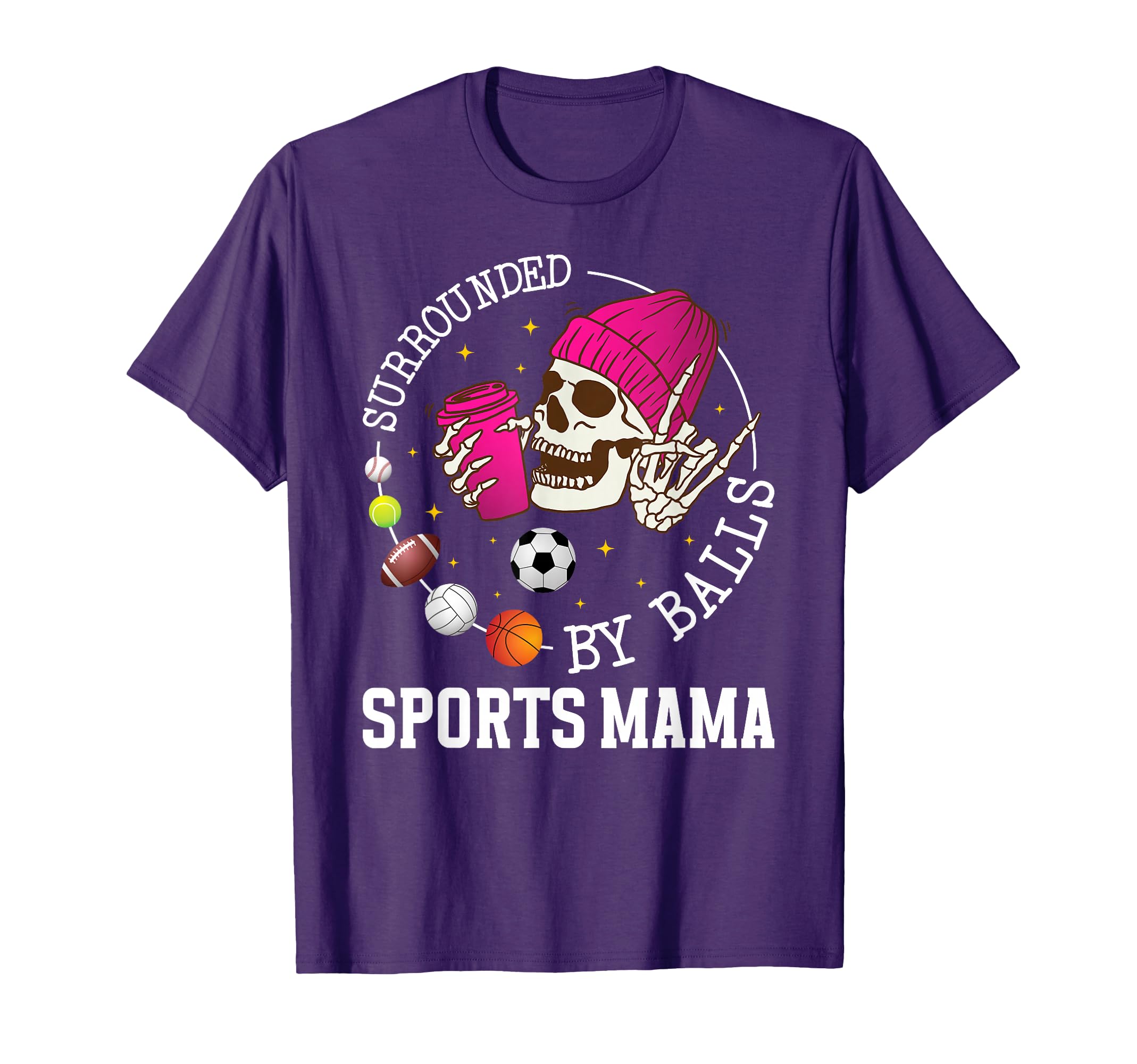 Sports Mama Funny Sports Mom Sports T-Shirt - Trendy Graphic for Adults - T-Shirt, Sweatshirt, Hoodie