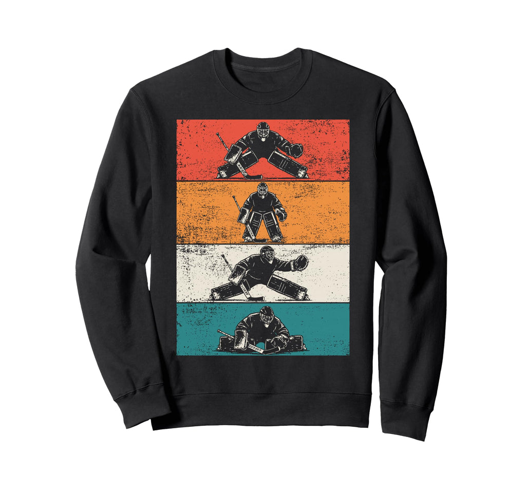 Ice Hockey Goalkeeper Goalie Sweatshirt - Casual Everyday Wear for Adults - T-Shirt, Sweatshirt, Hoodie