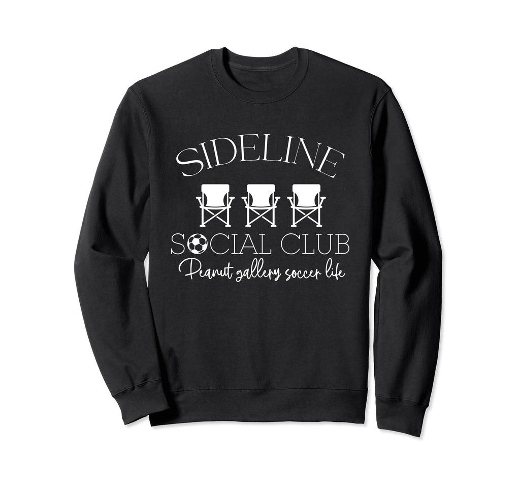 Sideline Social Club Peanut Sweatshirt - Casual Everyday Wear for Adults - T-Shirt, Sweatshirt, Hoodie