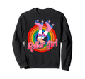 Roller Skater Skating 70S 80S Sweatshirt - Fun Novelty Design Men Women - T-Shirt, Sweatshirt, Hoodie