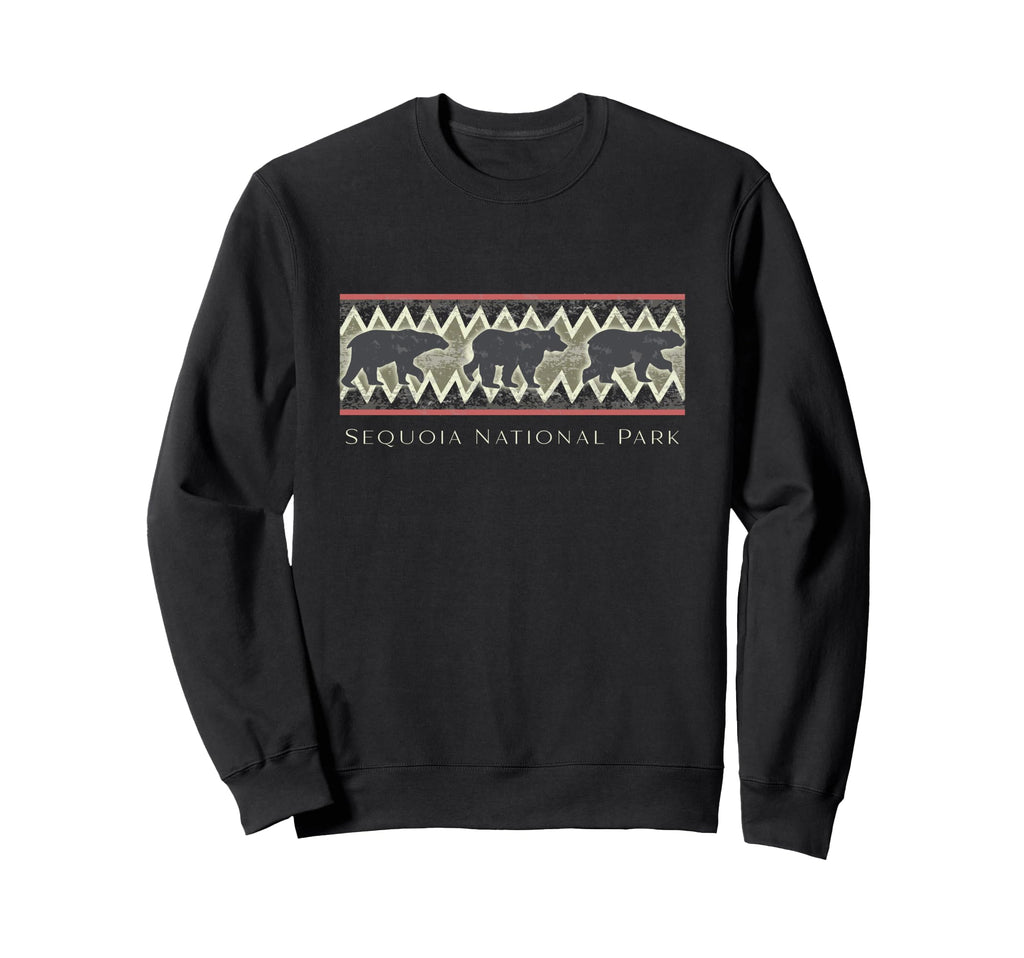 Sequoia National Park Bear Sweatshirt - Aesthetic Graphic Men Women - T-Shirt, Sweatshirt, Hoodie
