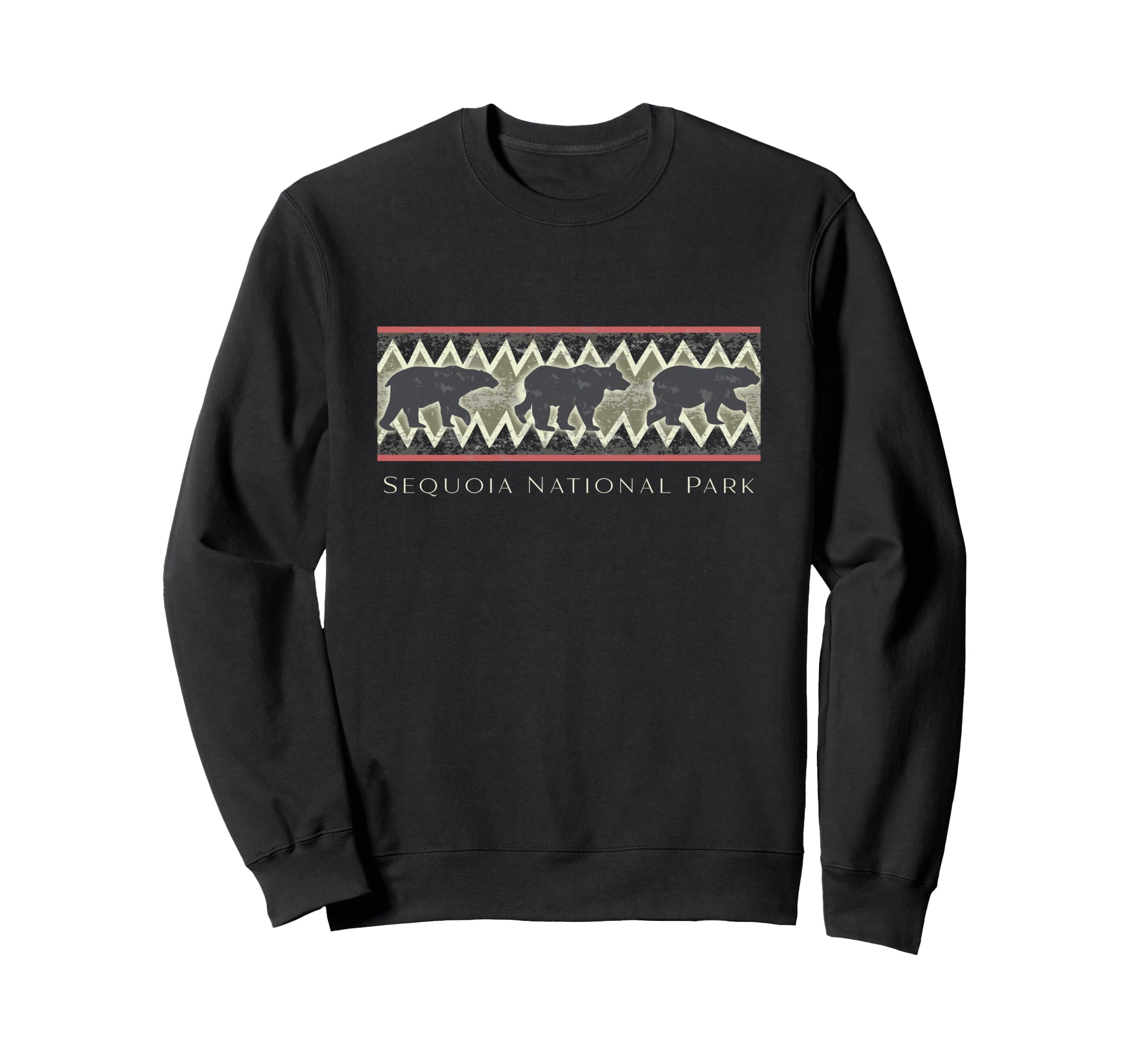 Sequoia National Park Bear Sweatshirt - Aesthetic Graphic Men Women - T-Shirt, Sweatshirt, Hoodie