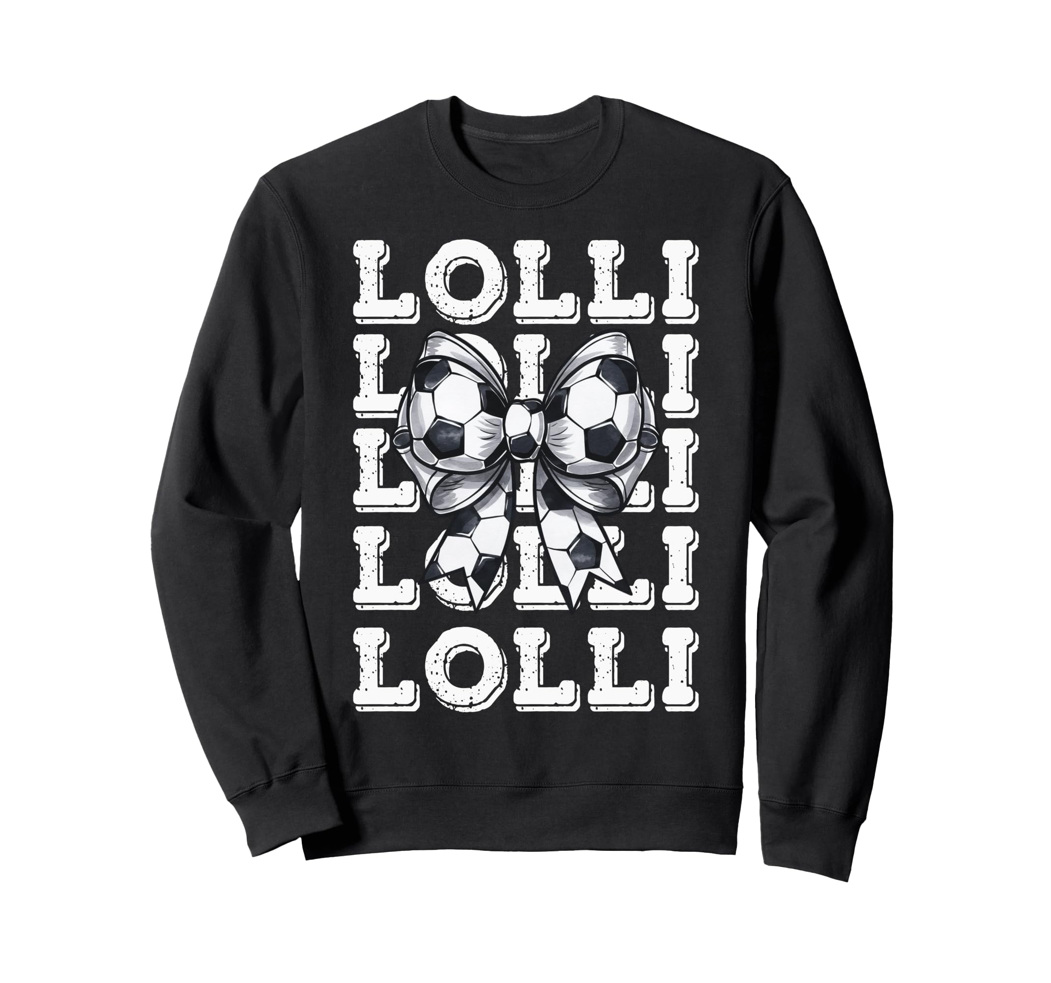 Coquette Soccer Lolli Matching Family Sweatshirt - Custom Art Print Unisex - T-Shirt, Sweatshirt, Hoodie