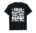 Groovy Hockey Goalie Grandma Hockey T-Shirt - Unique Graphic Men Women - T-Shirt, Sweatshirt, Hoodie