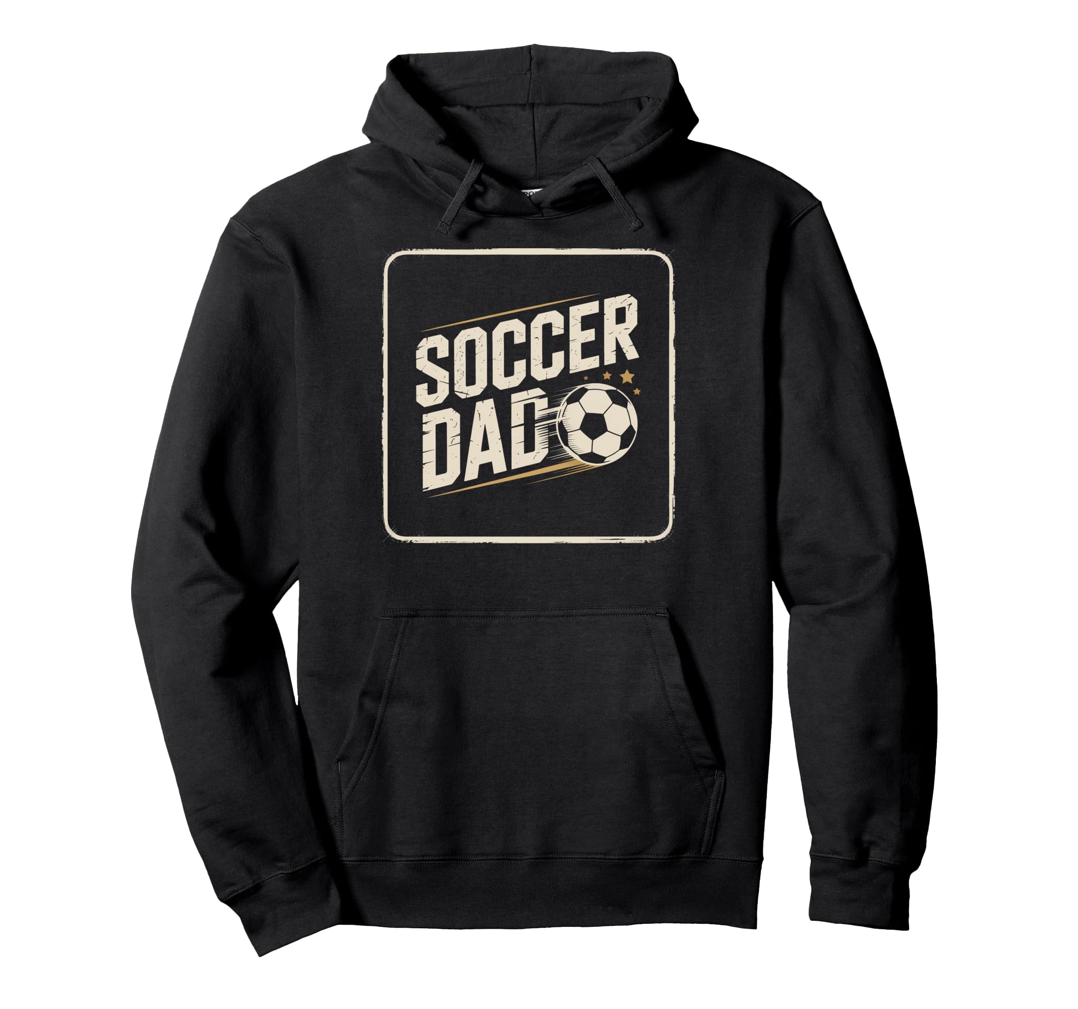 Soccer Dad Fathers Supporting Soccer Hoodie - Unique Graphic for Adults - T-Shirt, Sweatshirt, Hoodie