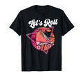 Roller Skating Skate 1970S Lets Roll T-Shirt - Unique Graphic for Adults - T-Shirt, Sweatshirt, Hoodie