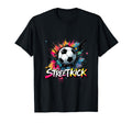 Streetkick Soccer Ball Splash Vibrant T-Shirt - Graphic Print Men Women - T-Shirt, Sweatshirt, Hoodie