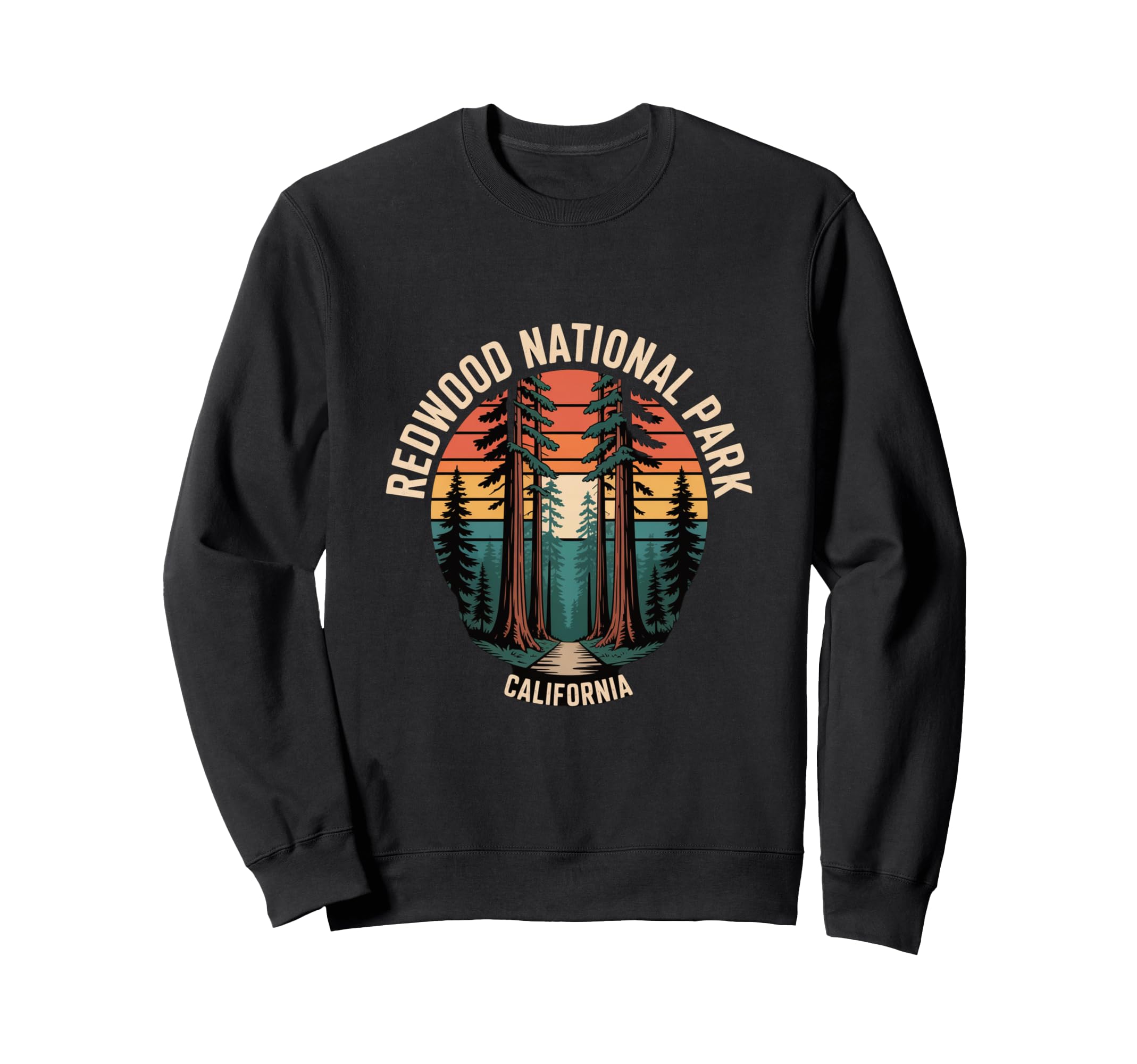 Redwood National Park California Sweatshirt - Streetwear Style for Adults - T-Shirt, Sweatshirt, Hoodie