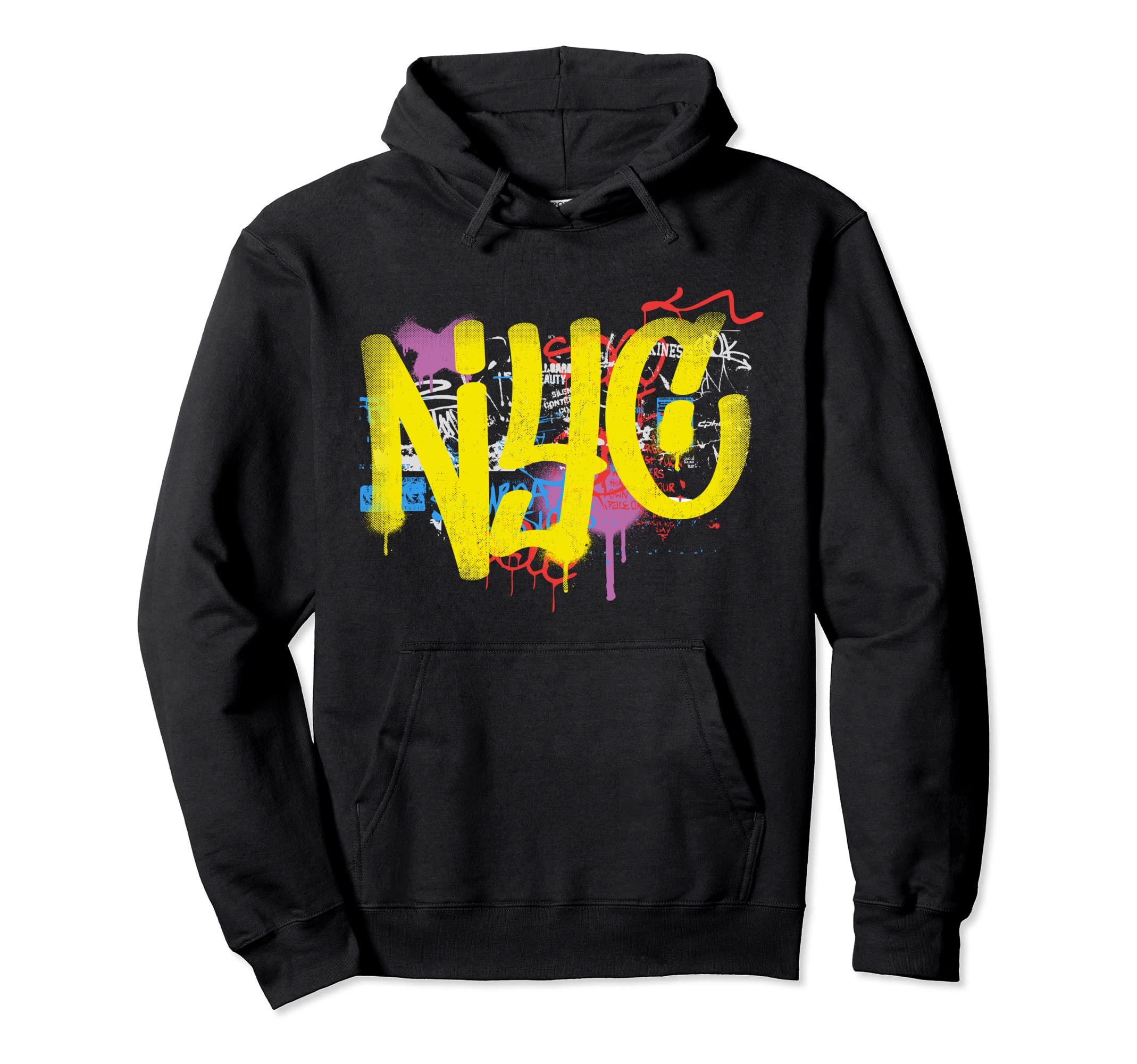 Nyc New York City 80S 90S Hip Hop Rap Hoodie - Unique Graphic for Adults - T-Shirt, Sweatshirt, Hoodie