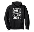 Proud Lacrosse Goalkeeper Mom Lacrosse Hoodie - Novelty Apparel for Adults - T-Shirt, Sweatshirt, Hoodie