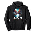 Zion National Park Utah Zion Canyon Hiking Hoodie - Unique Graphic Unisex - T-Shirt, Sweatshirt, Hoodie