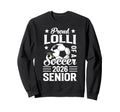 Proud Lolli Soccer Senior 2026 Sweatshirt - Aesthetic Graphic for Adults - T-Shirt, Sweatshirt, Hoodie