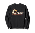 Funny Pumpkin Chasing Ghosts Halloween Sweatshirt - Trendy Graphic Unisex - T-Shirt, Sweatshirt, Hoodie