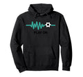 Play Soccer Heartbeat Enthusiast Hoodie - Custom Art Print Unisex - T-Shirt, Sweatshirt, Hoodie