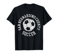 San Bernardino County Soccer Distressed T-Shirt - Streetwear Style Unisex - T-Shirt, Sweatshirt, Hoodie