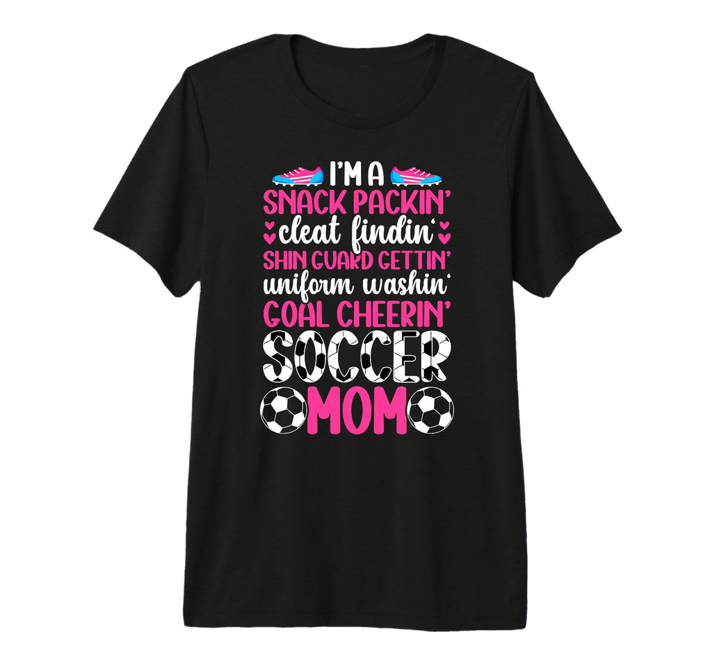 Soccer Mom Definition Mom Soccer T-Shirt - Custom Art Print for Adults - T-Shirt, Sweatshirt, Hoodie