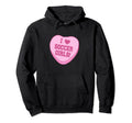 I Love Soccer Novelty Fun Hoodie - Novelty Apparel Unisex - T-Shirt, Sweatshirt, Hoodie