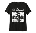 Proud Mom Soccer Senior Class 2026 T-Shirt - Streetwear Style for Adults - T-Shirt, Sweatshirt, Hoodie