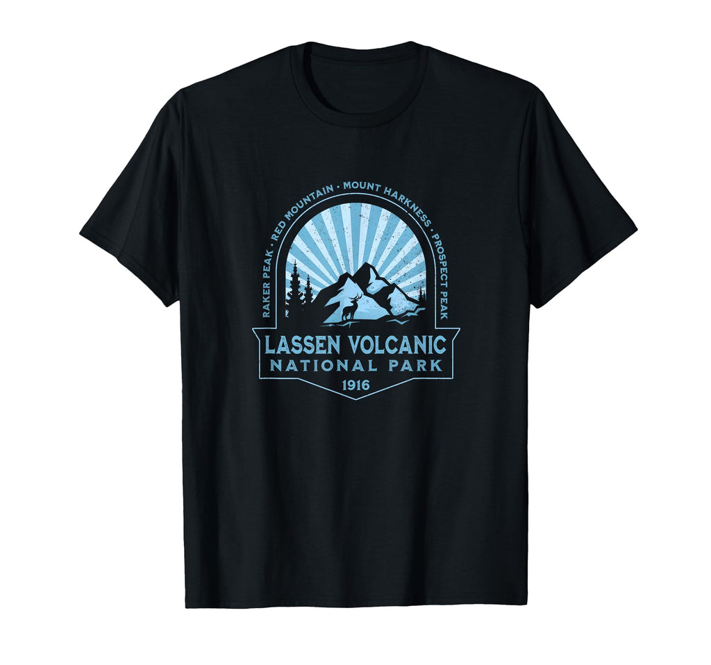 Lassen Volcanic National Park California T-Shirt - Custom Art Print Unisex - T-Shirt, Sweatshirt, Hoodie