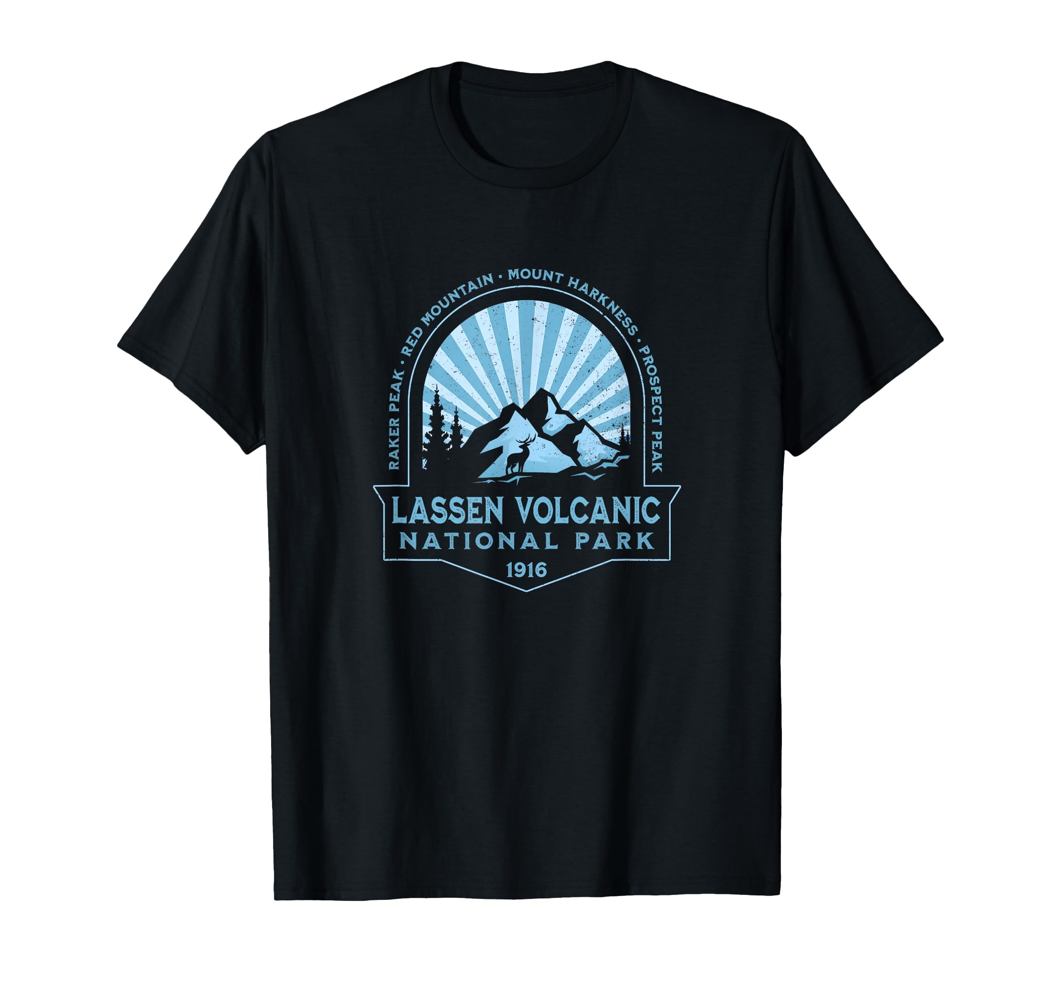 Lassen Volcanic National Park California T-Shirt - Custom Art Print Unisex - T-Shirt, Sweatshirt, Hoodie