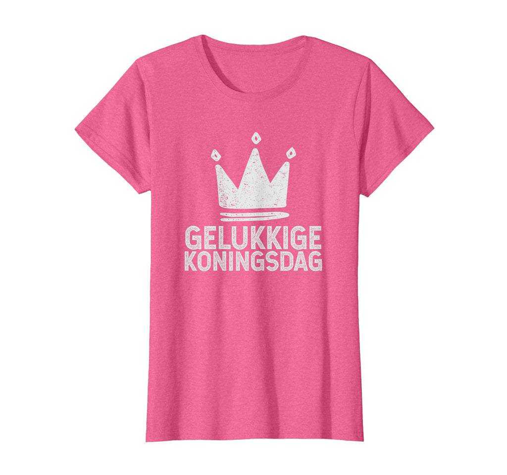 Kings Day Netherlands Holland Gelukkige T-Shirt - Minimalist Print Unisex - T-Shirt, Sweatshirt, Hoodie