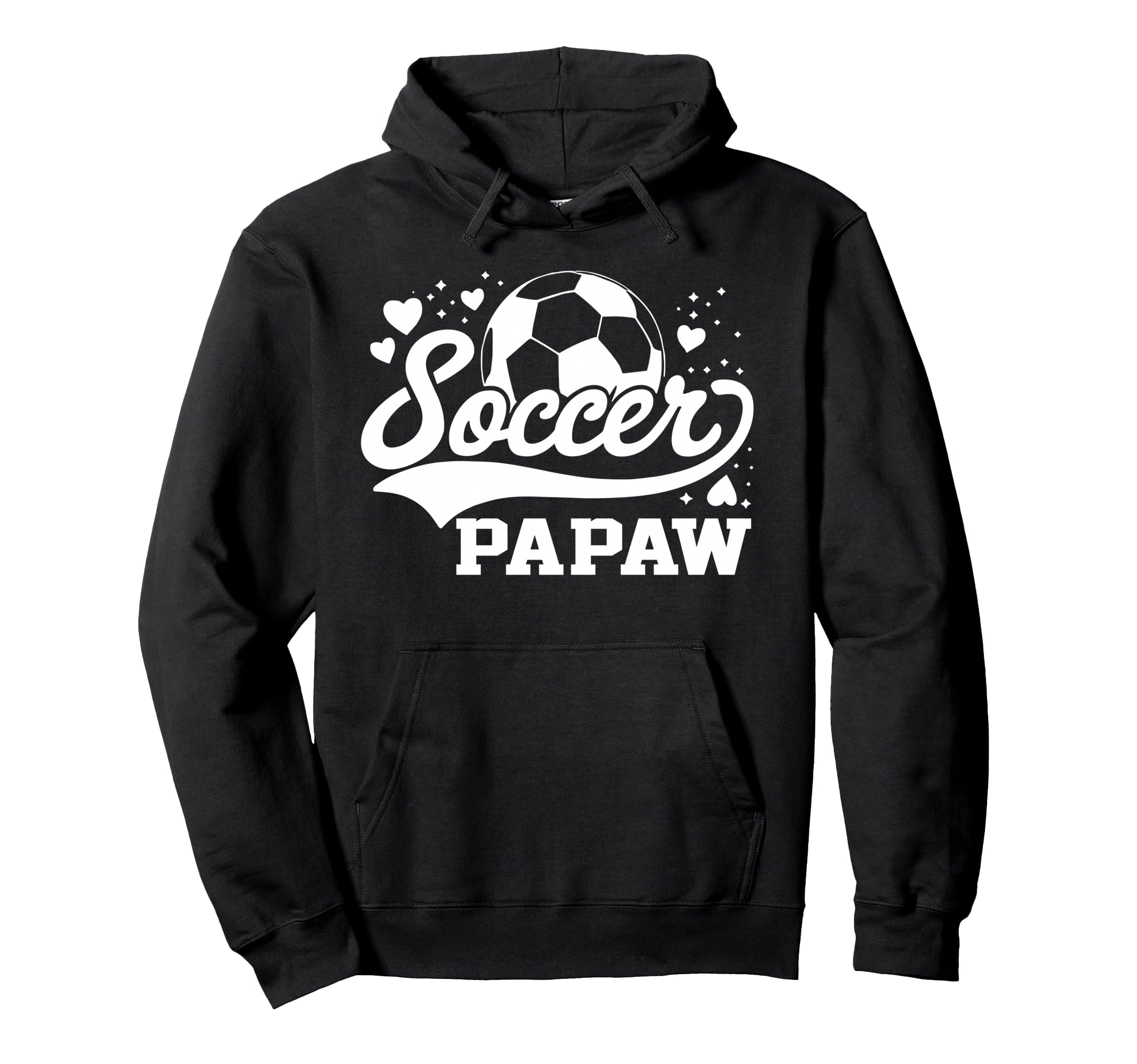 Soccer Papaw Soccer Ball Hoodie - Streetwear Style for Adults - T-Shirt, Sweatshirt, Hoodie