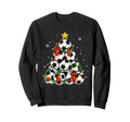 Funny Soccer Ball Player Tree Coach Sweatshirt - Minimalist Print Unisex - T-Shirt, Sweatshirt, Hoodie