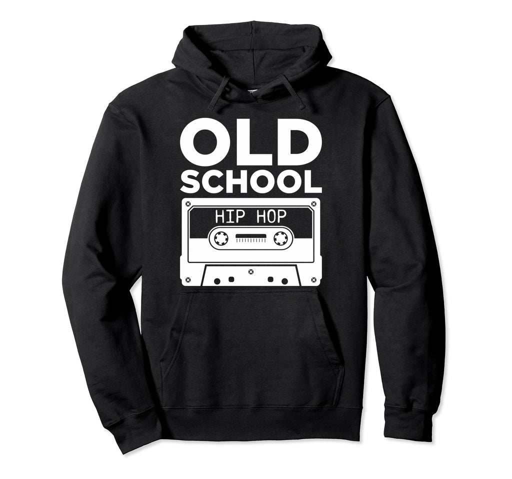Old School Hip Hop Cassette Tape Wrap Music Hoodie - Unique Graphic Unisex - T-Shirt, Sweatshirt, Hoodie