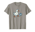 Minimalist Soccer Duck Football Animal T-Shirt - Trendy Graphic Men Women - T-Shirt, Sweatshirt, Hoodie